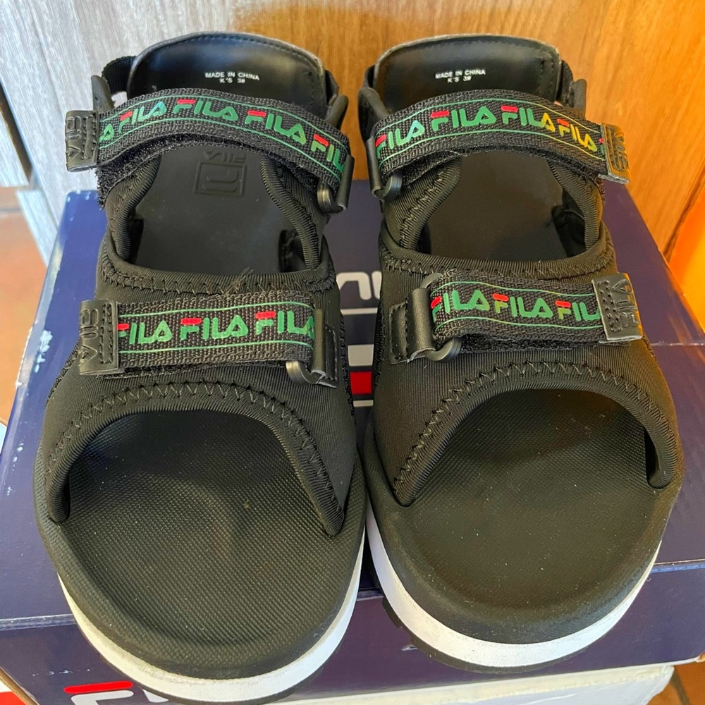 Fila green color sandals